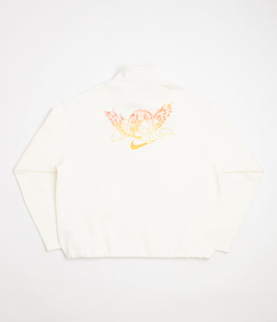 Nike SB World Cup Half Zip Sweatshirt in Sail