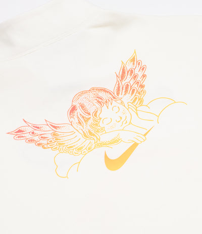 Nike SB World Cup Half Zip Sweatshirt in Sail