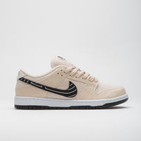 Nike SB x Albino & Preto Dunk Low Pro Shoes in Fossil and Black and Sail thumbnail