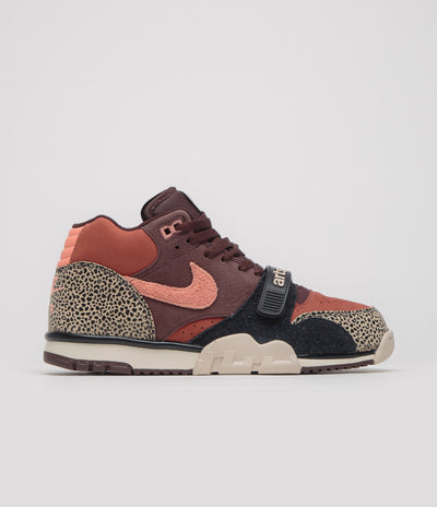 Nike SB x Arts-Rec Air Trainer 1 Shoes - Limestone / Pink Quartz - Earth - Dusty Peach
