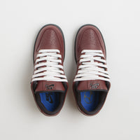 Nike SB x Limosine Skateboards Dunk Low Pro Shoes - Dark Pony / Black - Silver - White thumbnail