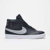 Nike SB Blazer Mid Shoes - Blackened Blue / Wolf Grey - Blackened Blue thumbnail