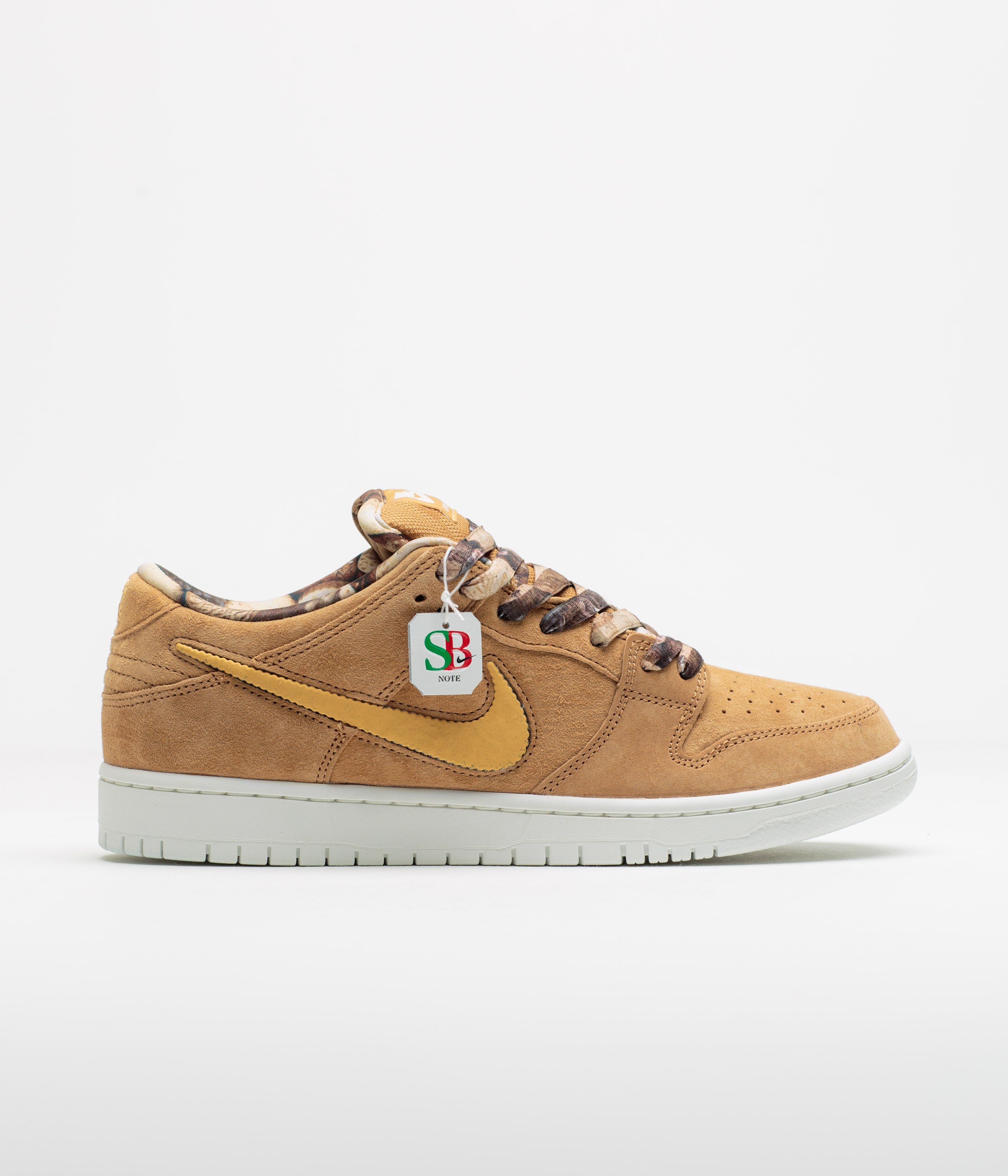 Nike SB x Note Dunk Low Pro 'Brew And Biscuits' Shoes - Flax / Honeycomb - Summit White - Sail