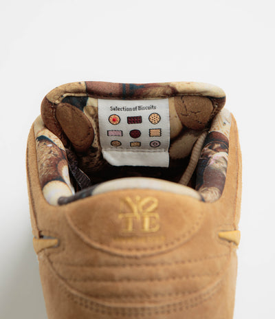 Nike SB x Note Dunk Low Pro 'Brew And Biscuits' Shoes in Flax and Honeycomb and Summit White - Sail