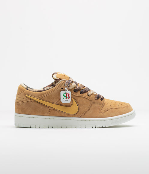 Nike SB x Note Dunk Low Pro ‘Brew And Biscuits' Shoes - Flax / Honeycomb - Summit White - Sail