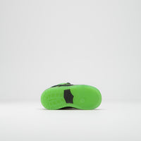 Nike SB x Powerpuff Girls Dunk Low Pro 'Buttercup' (Toddler) Shoes in Mean Green and Black and Mean Green - Lotus Pink thumbnail