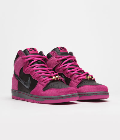 Active Pink / Black - Nike SB x Run The Jewels Dunk High Shoes