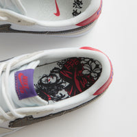 Nike SB x Sky Brown Pogo Plus Shoes in Sail and White and Gym Red - Black thumbnail