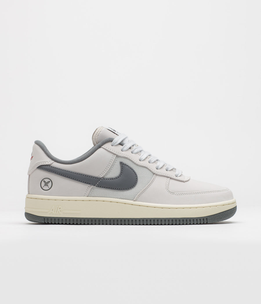 Nike SB x Yuto Horigome Air Force 1 Shoes - White / Iron Grey - White - Coconut Milk