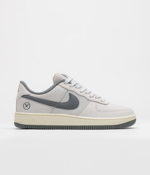 Nike SB x Yuto Horigome Air Force 1 Shoes - White / Iron Grey - White - Coconut Milk