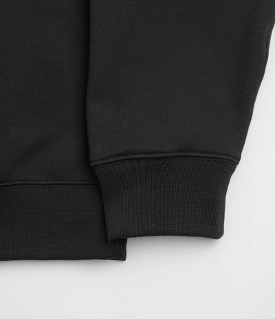 Nike Solo Swoosh 1/4 Zip Sweatshirt in Black and White