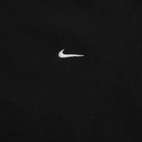 Nike Solo Swoosh Crewneck Sweatshirt in Black and White / White thumbnail