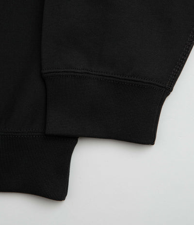 Nike Solo Swoosh Crewneck Sweatshirt in Black and White / White