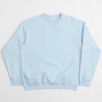 Nike Solo Swoosh Crewneck Sweatshirt - Celestine Blue / White thumbnail