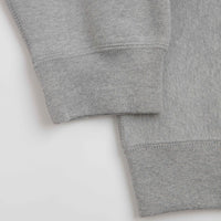 Nike Solo Swoosh Crewneck Sweatshirt - Dark Grey Heather / White / White thumbnail