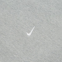Nike Solo Swoosh Crewneck Sweatshirt - Dark Grey Heather / White / White thumbnail