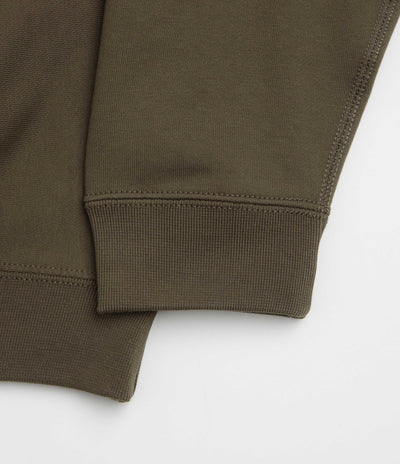 Nike Solo Swoosh Crewneck Sweatshirt - Dark Hazel / White