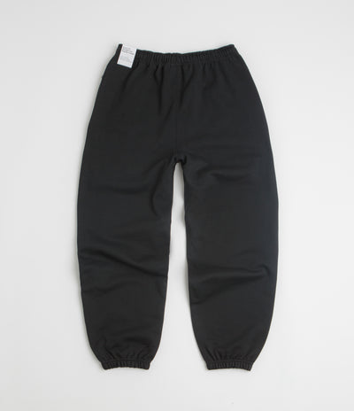 Nike Solo Swoosh Cuffed Sweatpants - Black / Black / White
