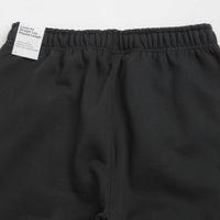 Nike Solo Swoosh Cuffed Sweatpants in Black and Black / White thumbnail