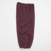 Nike Solo Swoosh Cuffed Sweatpants - Burgundy Crush / Burgundy Crush / White thumbnail
