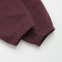 Nike Solo Swoosh Cuffed Sweatpants - Burgundy Crush / Burgundy Crush / White thumbnail