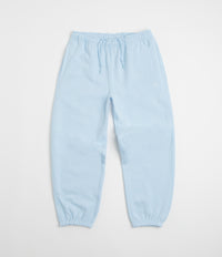 Nike Solo Swoosh Cuffed Sweatpants in Celestine Blue and Celestine Blue / White