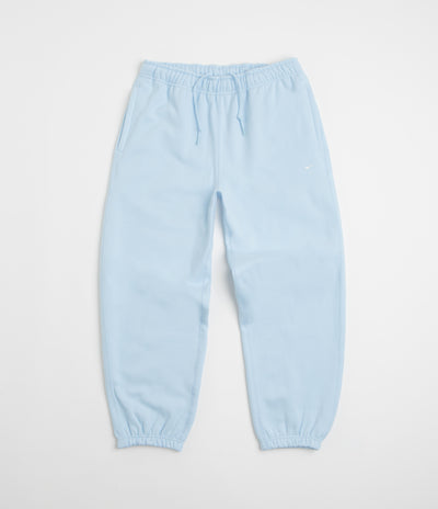 Nike Solo Swoosh Cuffed Sweatpants - Celestine Blue / Celestine Blue / White