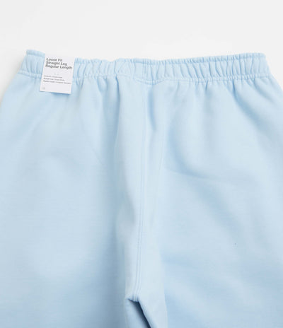 Nike Solo Swoosh Cuffed Sweatpants - Celestine Blue / Celestine Blue / White