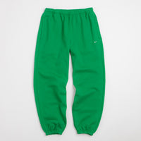 Nike Solo Swoosh Cuffed Sweatpants - Court Green / Court Green / White thumbnail