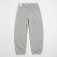 Nike Solo Swoosh Cuffed Sweatpants - Dark Grey Heather / Light Smoke Grey / White thumbnail