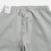Nike Solo Swoosh Cuffed Sweatpants - Dark Grey Heather / Light Smoke Grey / White thumbnail