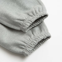 Nike Solo Swoosh Cuffed Sweatpants - Dark Grey Heather / Light Smoke Grey / White thumbnail