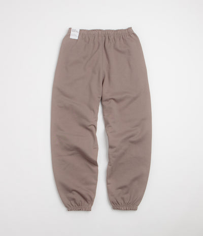 Nike Solo Swoosh Cuffed Sweatpants - Mink Brown / Mink Brown / White
