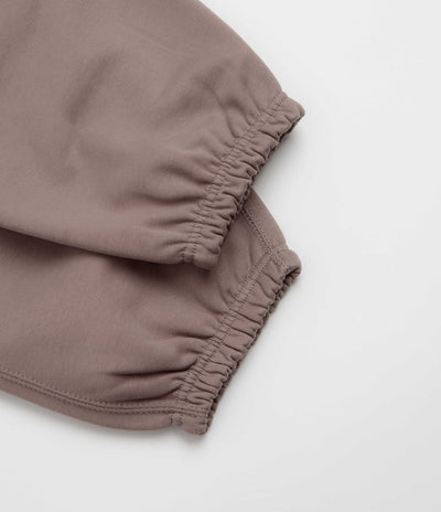 Nike Solo Swoosh Cuffed Sweatpants - Mink Brown / Mink Brown / White