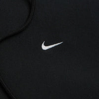 Nike Solo Swoosh Full Zip Hoodie - Black / Black / White thumbnail