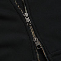 Nike Solo Swoosh Full Zip Hoodie - Black / Black / White thumbnail