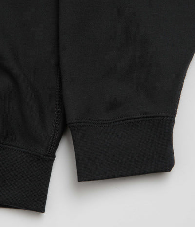 Nike Solo Swoosh Full Zip Hoodie - Black / Black / White