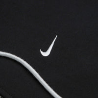 Nike Solo Swoosh Full Zip Hoodie - Black / White thumbnail