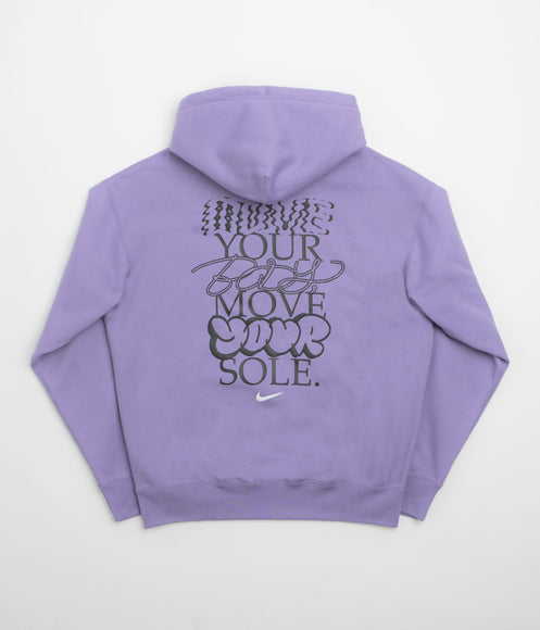 Nike Solo Swoosh GPX Hoodie - Dusty Amethyst