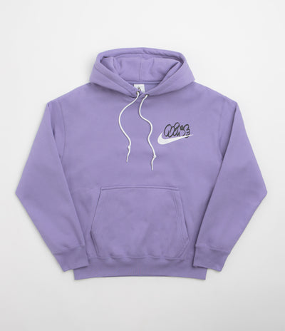 Nike Solo Swoosh GPX Hoodie - Dusty Amethyst