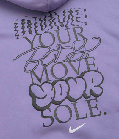 Nike Solo Swoosh GPX Hoodie - Dusty Amethyst