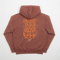 Nike Solo Swoosh GPX Hoodie - Red Sepia thumbnail