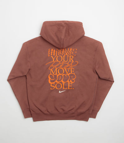 Nike Solo Swoosh GPX Hoodie - Red Sepia