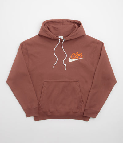 Nike Solo Swoosh GPX Hoodie - Red Sepia