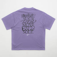 Nike Solo Swoosh GPX T-Shirt - Dusty Amethyst thumbnail