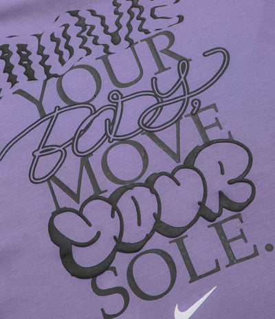 Nike Solo Swoosh GPX T-Shirt - Dusty Amethyst