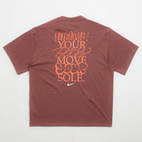 Nike Solo Swoosh GPX T-Shirt - Red Sepia thumbnail