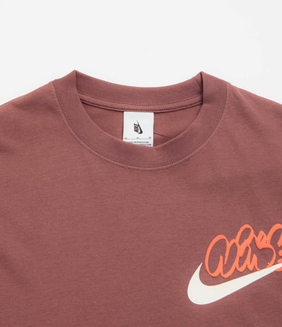 Nike Solo Swoosh GPX T-Shirt - Red Sepia