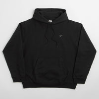 Nike Solo Swoosh Hoodie - Black / Black / White / White thumbnail