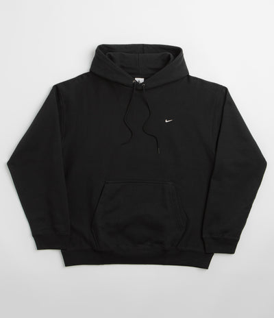 Nike Solo Swoosh Hoodie - Black / Black / White / White